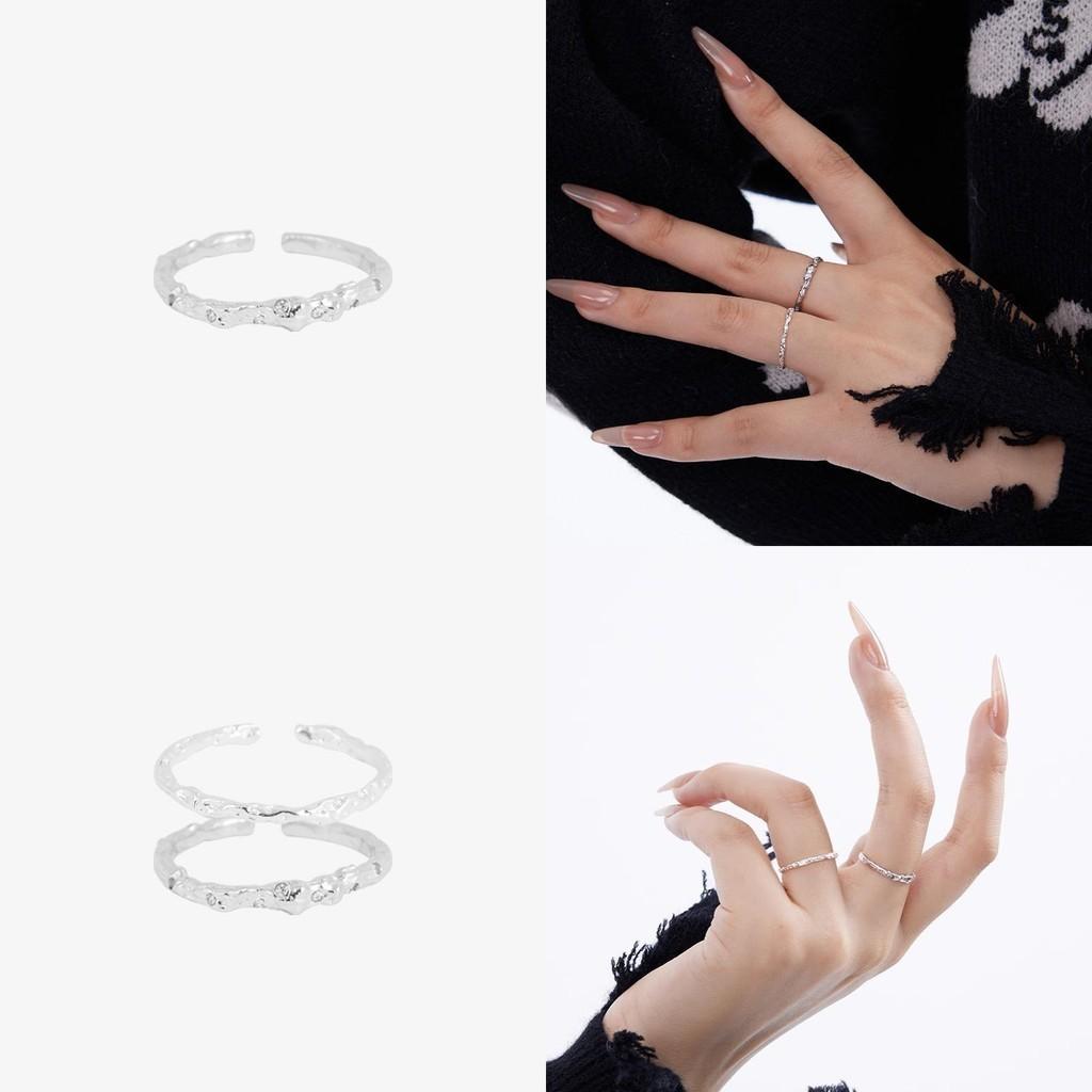 Open Stylish Adjustable Ring For Women Featuring Elegant Geometric Design And Versatile Chic Look