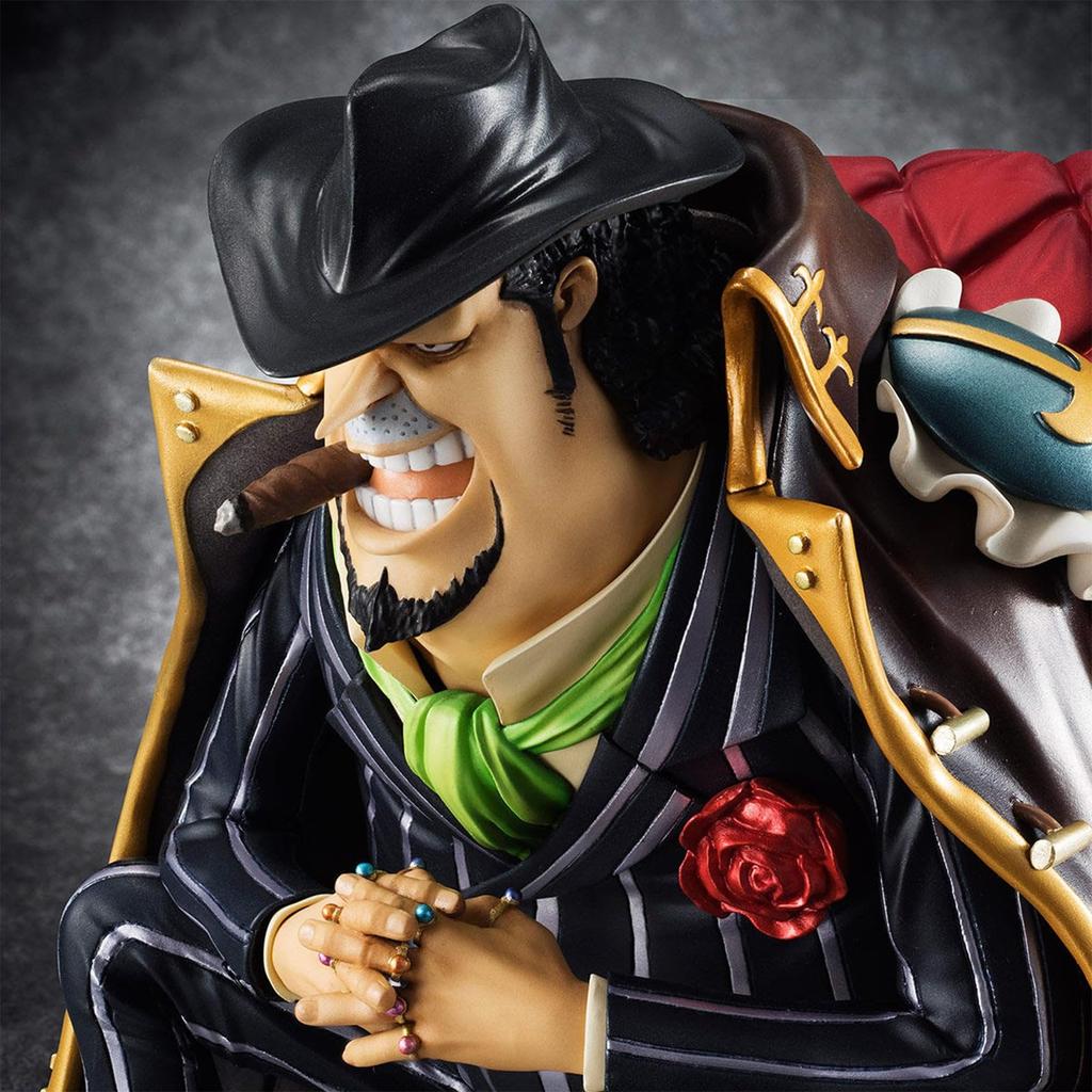 One Piece Capone Bege Komplette Figur Treasure Jump Charaktere Mugiwara Portrait.Of.Pirates „S.O.C“ „Gang“ 1/8 (Mega Shop, Geschäft, Geschäft, etc.. begrenzt)