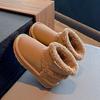Winter Hot-selling All-match Plush Warm Soft-soled Snow Boots for Boys and Girls