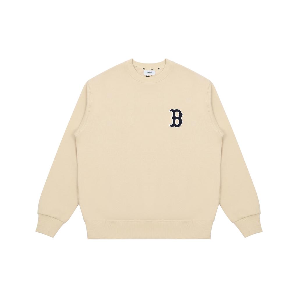 MLB Boston Red Sox Vintage Floral Crewneck Sweatshirt Unisex Sweatshirt Beige 3AMTM0114-43BGS