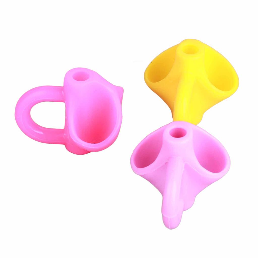 3pcs Handwriting Grips for Kids Silicone Posture Correction Trainer Writing Aid Tool for Students