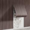 PVC Artificial Grille Wall Sticker Peel and Stick Wall Panel Stickers  Living Room
