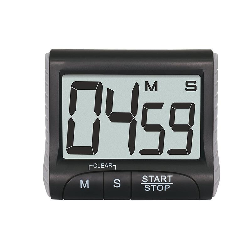 

Display Kitchen Timer Magnetic Digital Timers Loud Alarm Cooking Timers for Kitchen Meeting Classroom Study Work Baking чёрный