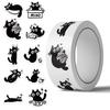 Cartoon Festival Gift Stickers - 500/Roll for Journals and Sealing