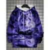 Men's Animal Print Versatile Comfort Hoodie Fashion Hoodies Sweatshirts Men’s