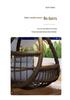 Outdoor Courtyard Rocking Chair Set with Hanging Chair and Recliner