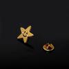 Spilla Smaltata Stella Sorridente Creativa Distintivo Stella per Bambini Unisex Spilla da Bavero Sociale Decorazione Gioiello Regalo