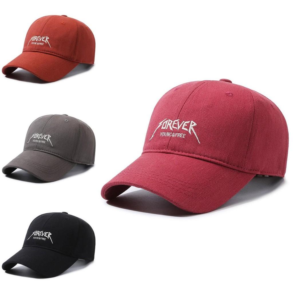 Foreve Letters Embroidery Cap Women Sunscreen Soft Top Outdoor Running Sports