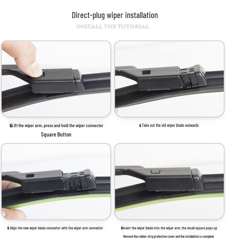 Compatible Wiper Blades for Lynk & Co Models 02 (2017-2022) and 01/03/05/06