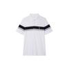 New Polo Shirt Men's Standard White F11M321105BWT