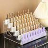 Transparent Acrylic Desktop Display Stand Transparent Nail Polish Display Stand  Cosmetic