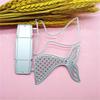 Mermaid Tail Design Style Metal Cutting Die Stencil for DIY Scrapbooking Album Photo Embossing Paper Card Craft Decor
