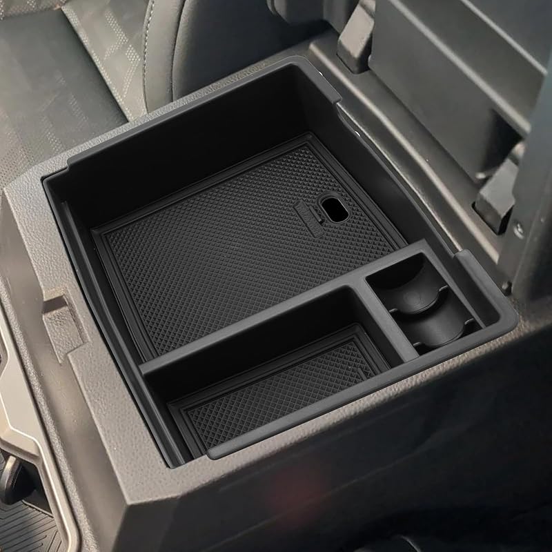 SHAOHAO for 2024 2025 Toyota Tacoma Center Console Organizer Fit for 2024 2025 Toyota Tacoma Accessories (4th Gen) Armrest Insert Container 2025 2024 2025 Tacoma Center C