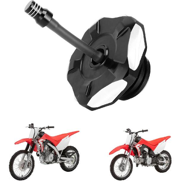 

Dirt Bike Gas Fuel Tank Cap Cover with Vent Hose CNC for CRF 110 125F CRF110 CRF125F CRF125FB Big Wheel 2019-2024 Red CRF110 CRF125F/FB чёрный