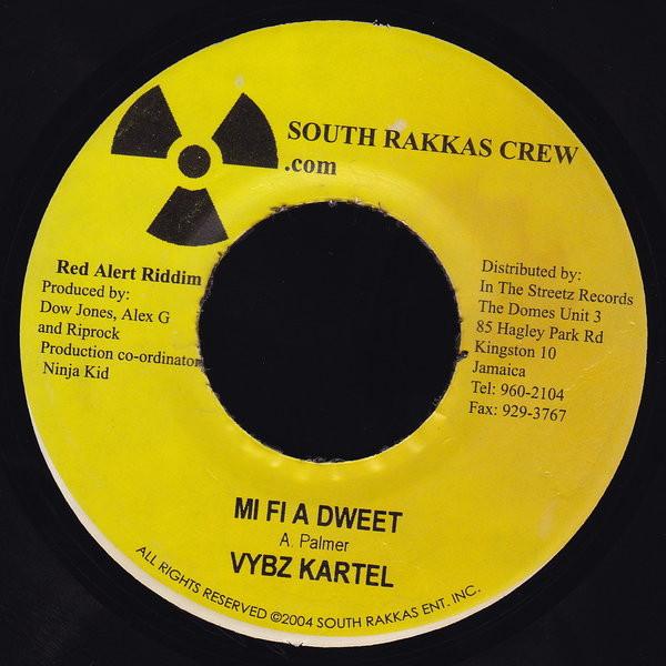 

7inch Record VYBZ KARTEL FIRESTORM Mi Fi A Dweet Gal So It Cool NONE South Rakkas Cr 2004 Jamaica Reggae Ska Dub Used