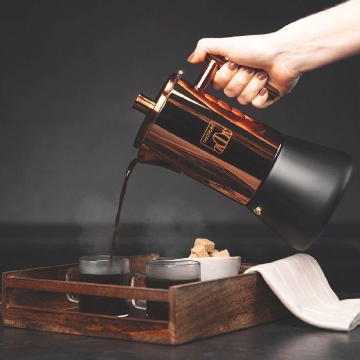 Cecotec Cafetière moka en acier inoxydable Cumbia Moking 200