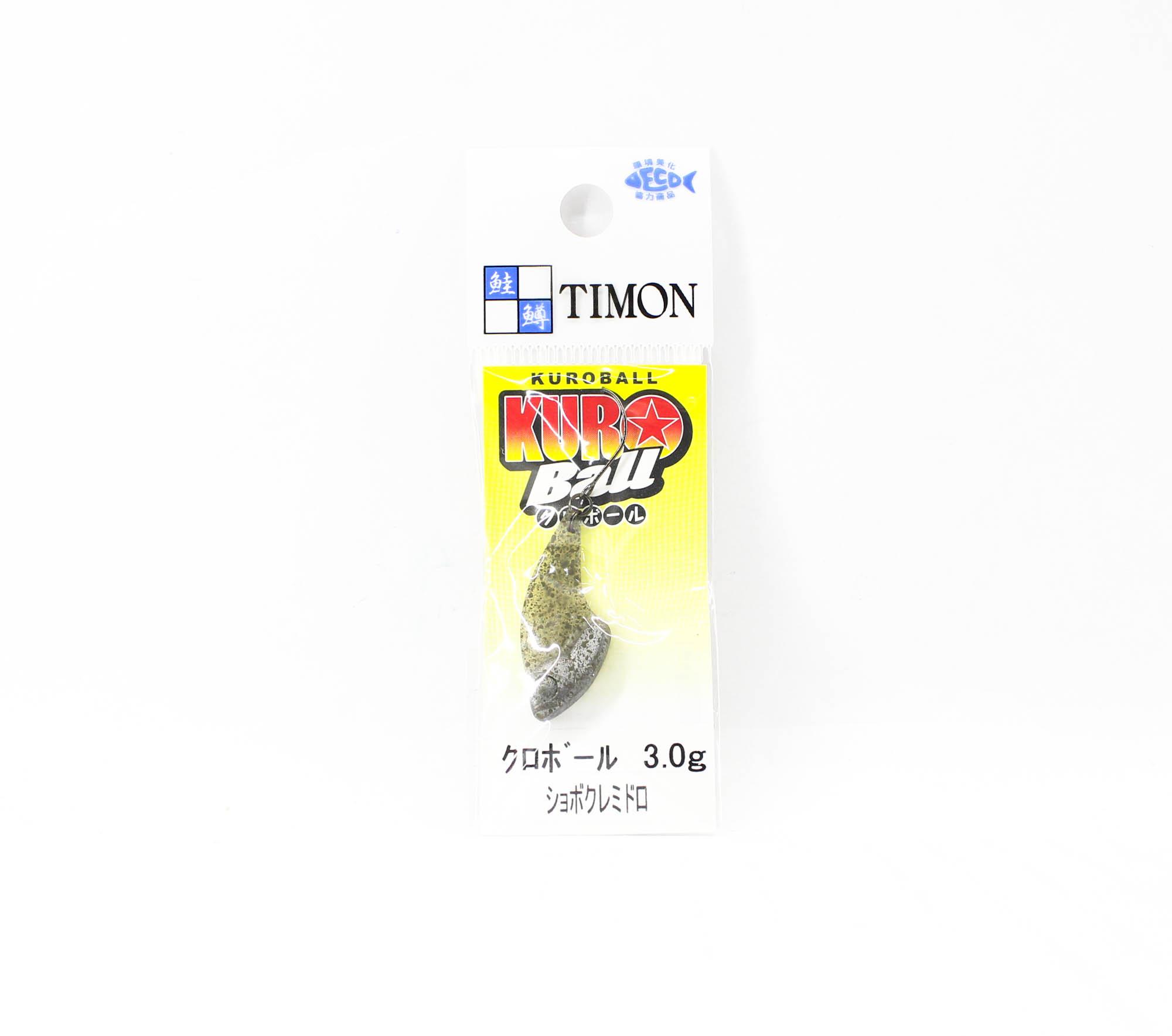 

Jackall Kuro Ball 3,0 грамма Тонущая приманка Shobokure Midoro (9693)