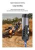 4K Waterproof Sports Helmet Camera with WIFI and Side Charging for Motorcycle Dashcam Use