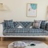 Universal Twill Washed Cotton Curved Edge Sofa Cushion In All Seasons, Machine Washable Non-Slip Fashionable Sofa Cushion Sofa Cover