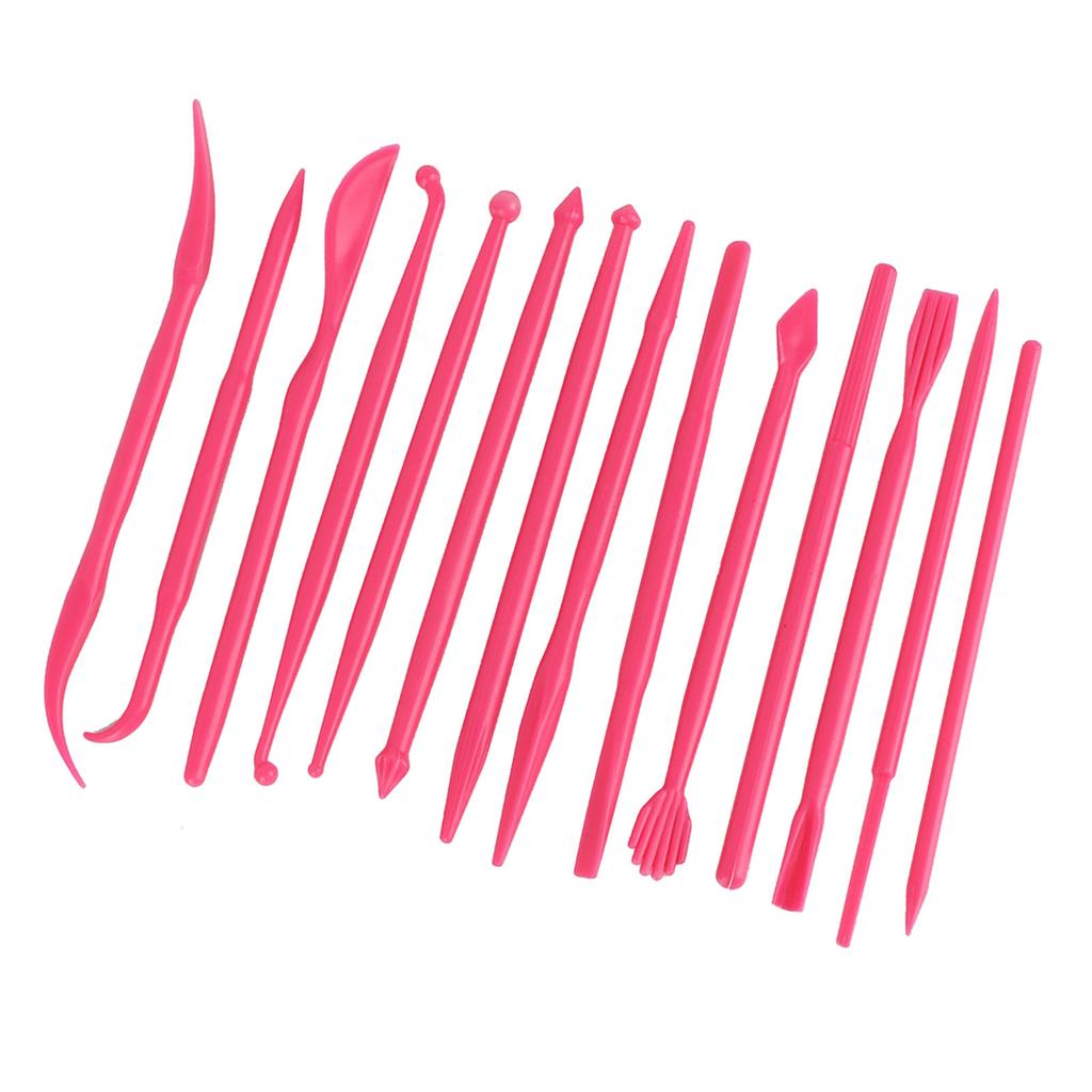 14ks DIY Plastelínová sochařská sada Hrnčířský tvarovač Polymerové modelování Ruční nástroj