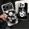 Drum Set Rock Music Shockproof Phone Case for iPhone 17 Air 16 16E 15 Pro Max 14 Plus 13 Mini 12 Back Cover Anti Fall Fundas