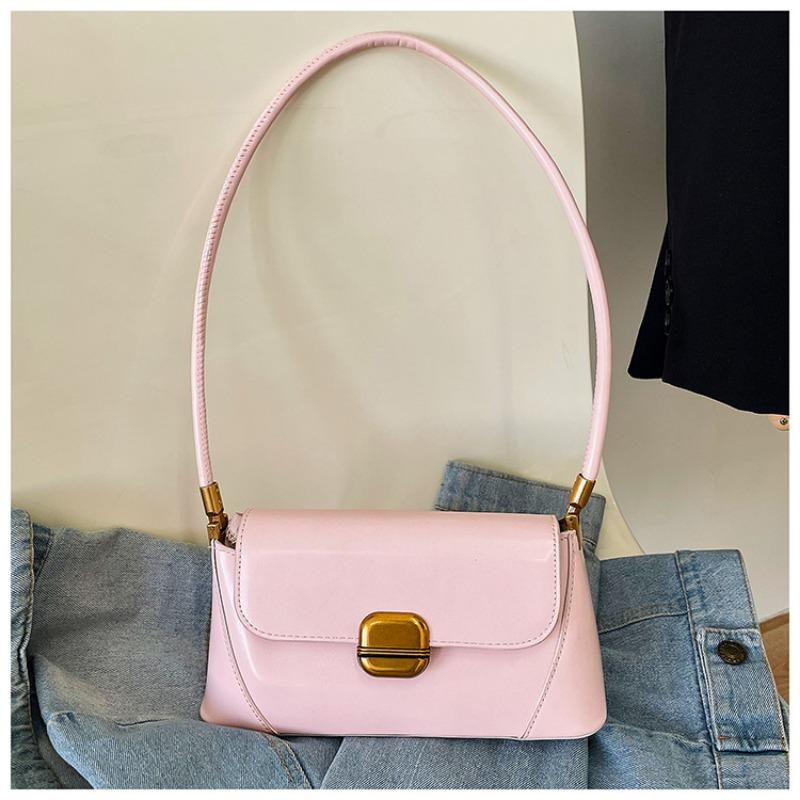 Design sense niche bag women's new high-end texture underarm baguette bag versatile shoulder bag