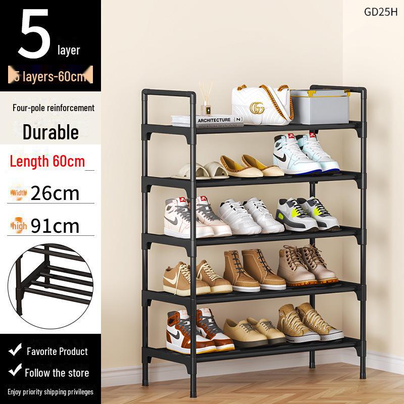 Zapatero y Armario Multicapa a Prueba de Polvo para la Entrada del Hogar o Residencia de Estudiantes