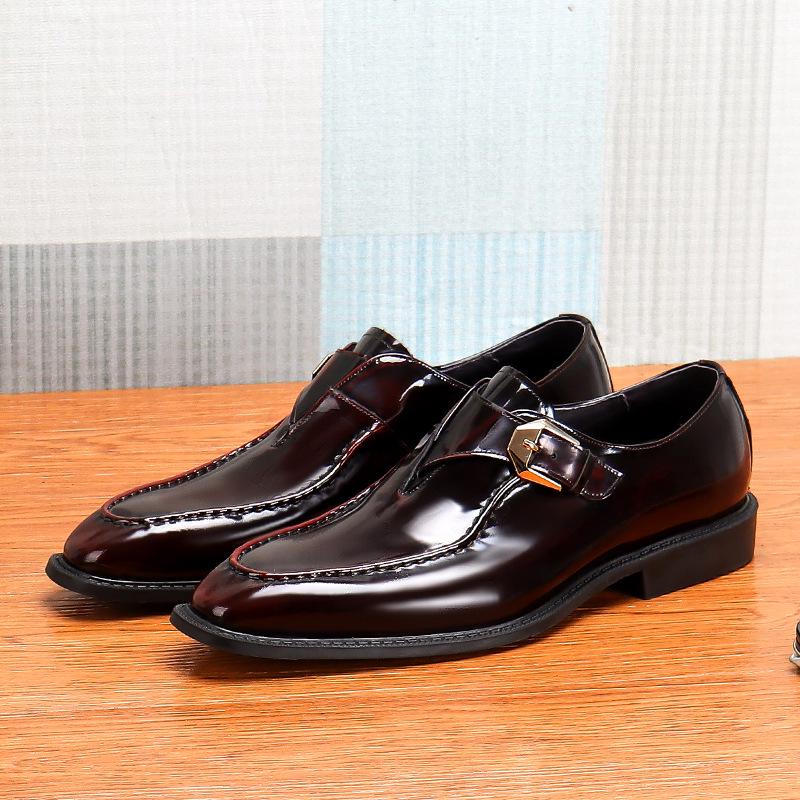 Pánské mokasíny VIP z pravé kůže, černé, nazouvací - Obchodní formální a ležérní obuv