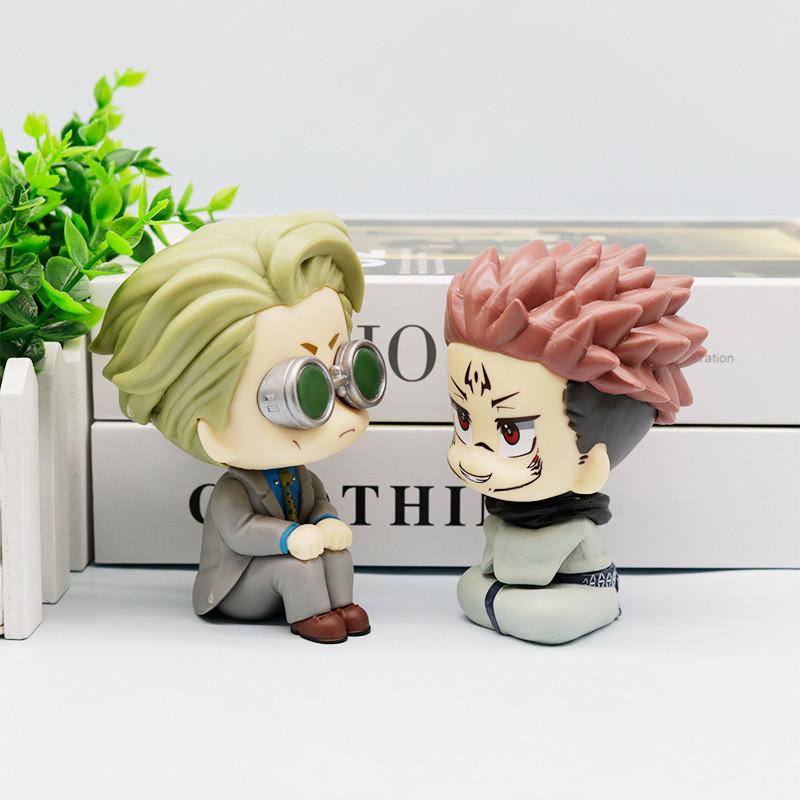 Jujutsu Kaisen Pvc Hand Puppet Nanami Kento And Sukuna Character Figurine For Gift