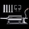 Machine à saucisses et hachoir à viande manuels en acier inoxydable Ruhan
