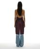 Partimento Woman Sheer Layer 2-In-1 Halter Dress_Deep Violet