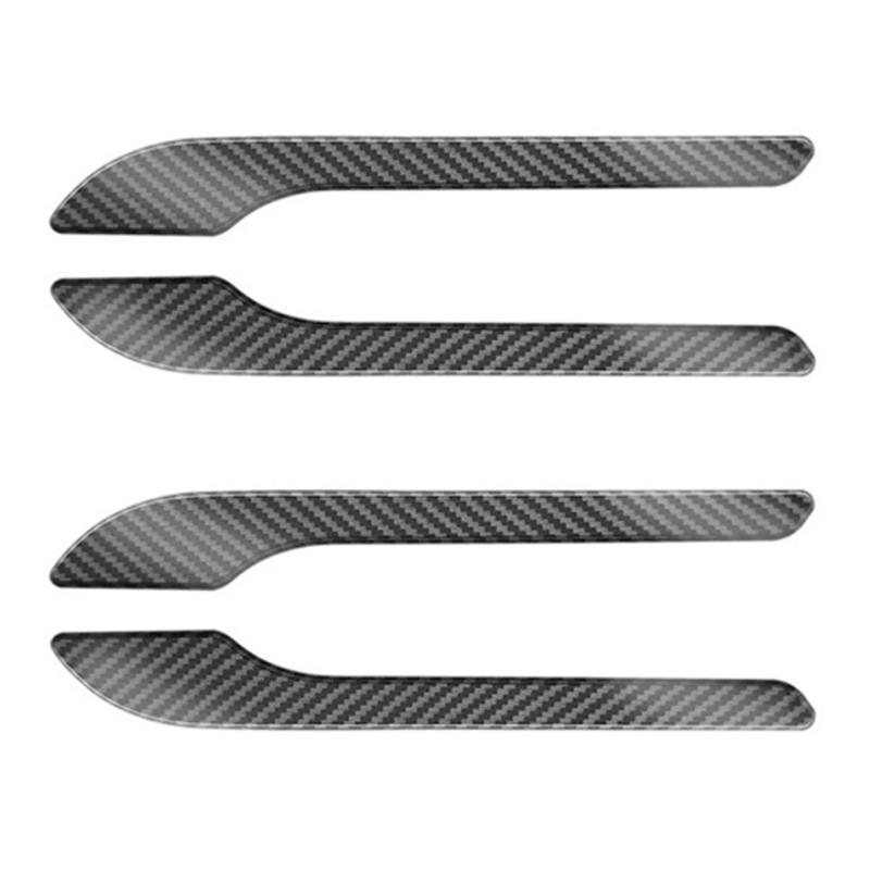 For Tesla Updated Model 3/Y Door Handle Protective Film Scratch Resistant ABS Transparent Protective Film, 4pc