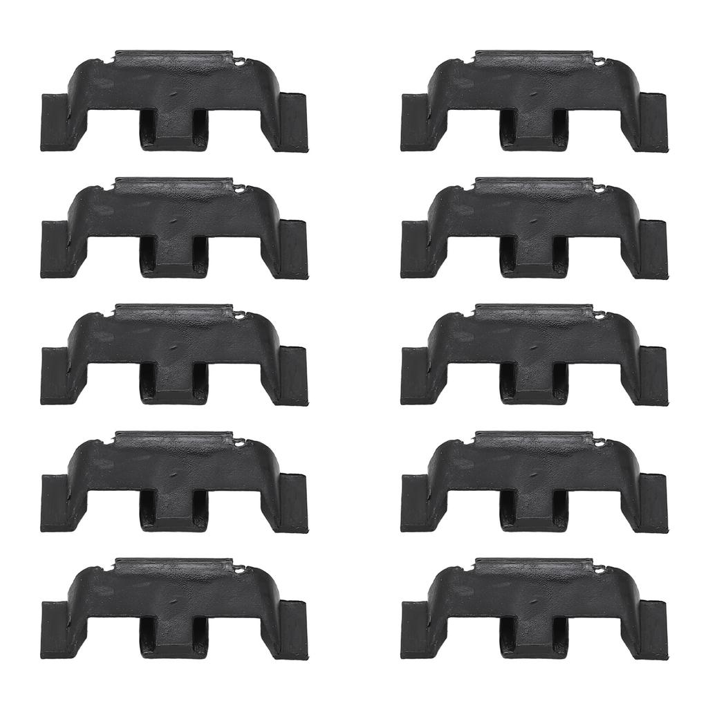 10 Stück Scheinwerfer Zierring Clips 51132752145 Kunststoff Frontscheinwerfer Blendenclips Ersatz für Cooper R55 R56 R57 R58