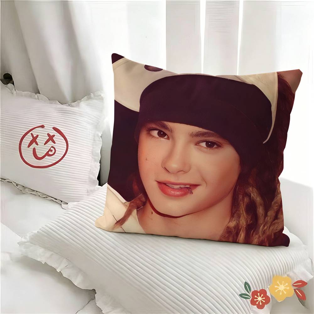 Pc Tom Bill Kaulitz Tokio Hotel Kissenbezug Mode Quadratischer Kissenbezug Schlafzimmer Sofa Raum Ins Dekoration Freizeit