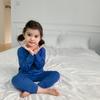 Kids High Waist Pajama Set Soft Modal Loungewear Boys Girls 80-140cm