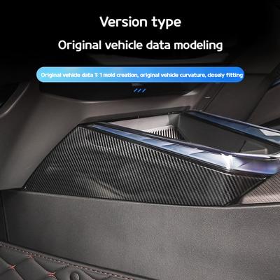 Kohlefaser-Material Für BMW X3 G45 2025 Autostyling Mittelkonsole Schalthebel Beide Seitenverkleidungen Dekoration Abdeckung Zierleiste Innenraum