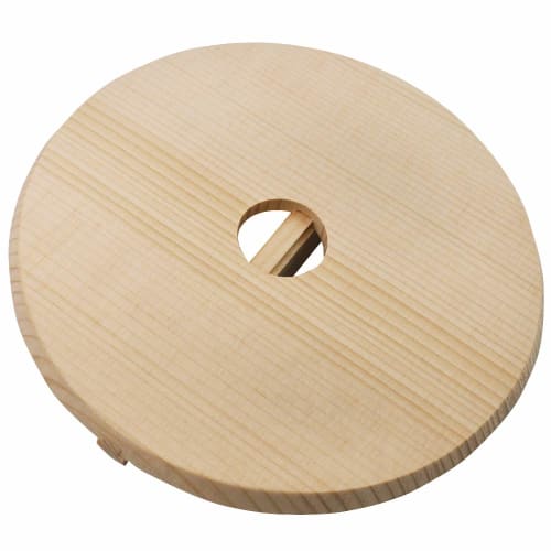 Kai House Select Wooden Drop Lid with Holes, 18cm, Made in Japan, DH7152