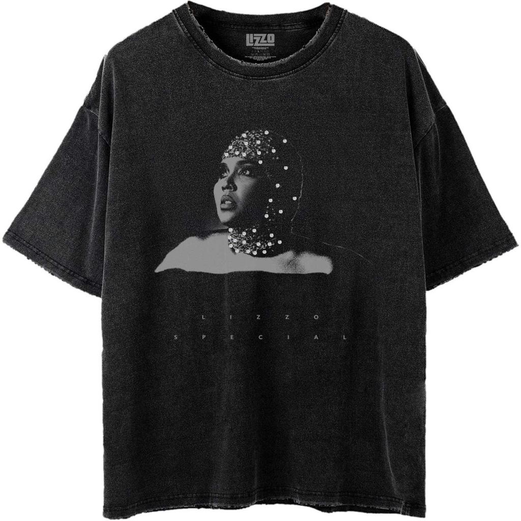 Lizzo Unisex-Erwachsene Fotografie-T-Shirt