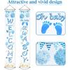 Blulu Baby Shower Decorations 71 X 12 Inch Welcome It Is a Boy Banner Backdrop Background Door Hanging Porch Sign for Baby Shower Gender Reveal Party