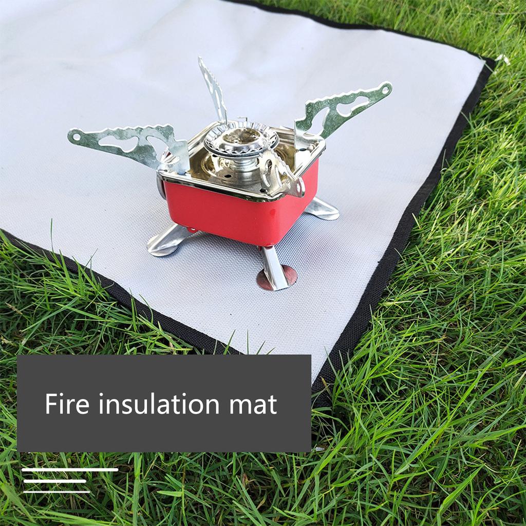 Portables Fireproofs Blanket Versatiles Fire Retardant Mats Barbecue Oven Tool for Safe Outdoor Cooking
