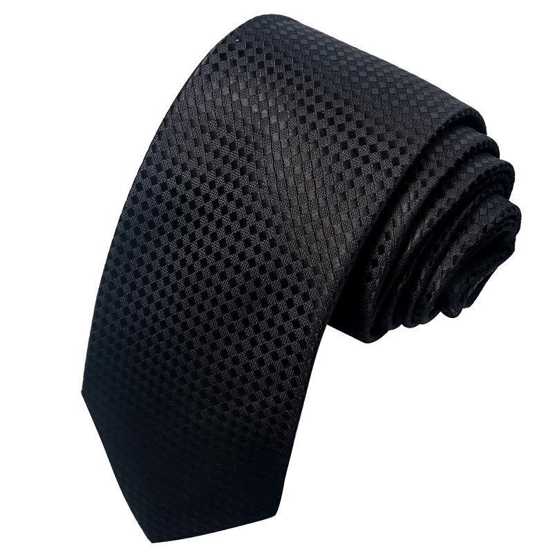 Dress Men'S Tie Fashion 8Cm Tie Casual Business Versatile Polyester Silk Tie