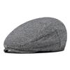 Pattern Cotton Lattice Beret  Hat For Men With Adjustable Casual Outdoor Travel