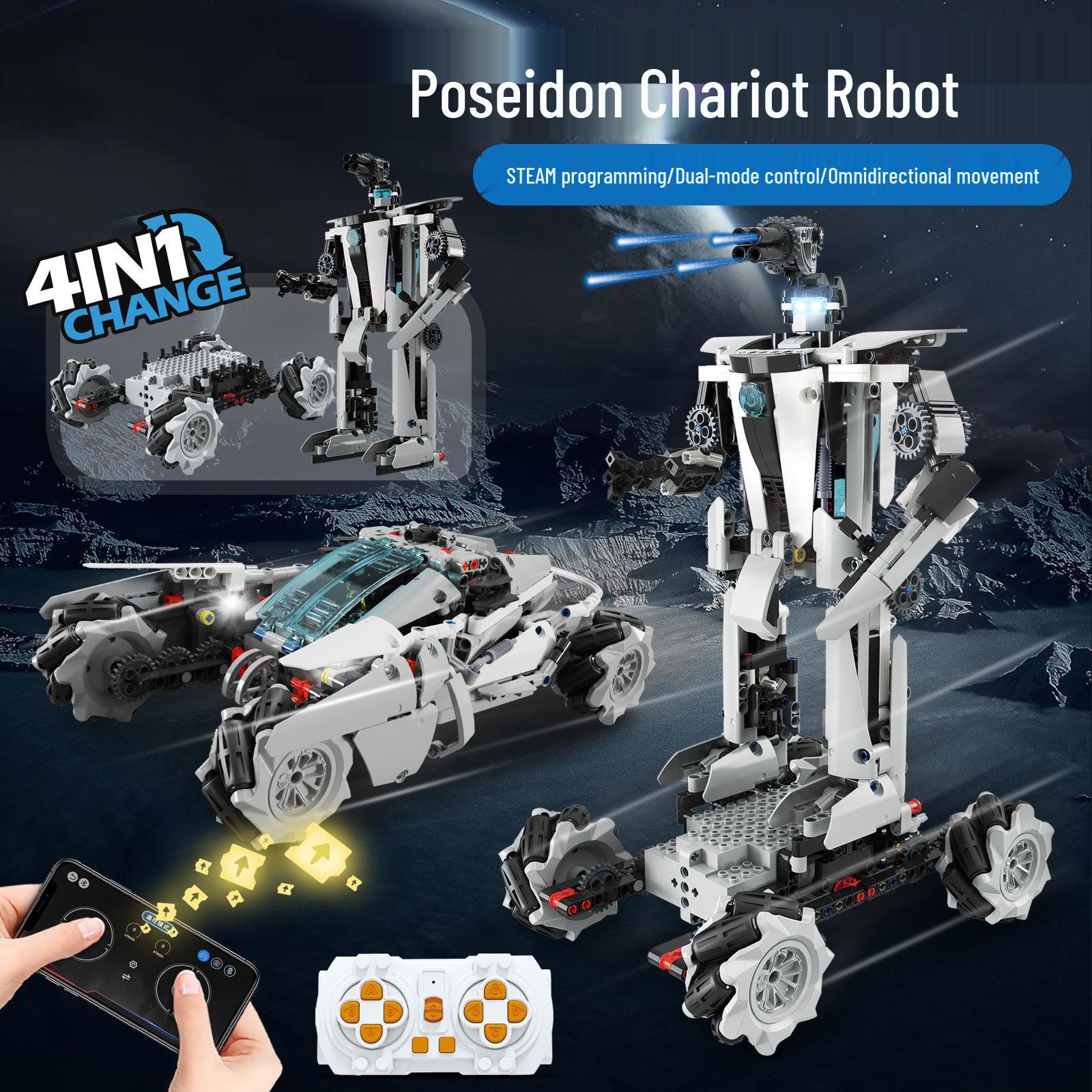 

Programmable Remote Control Robot Building Blocks Toy Car