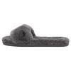 Women's Fluff Slide II Charcoal Slides 1129670-CHRC