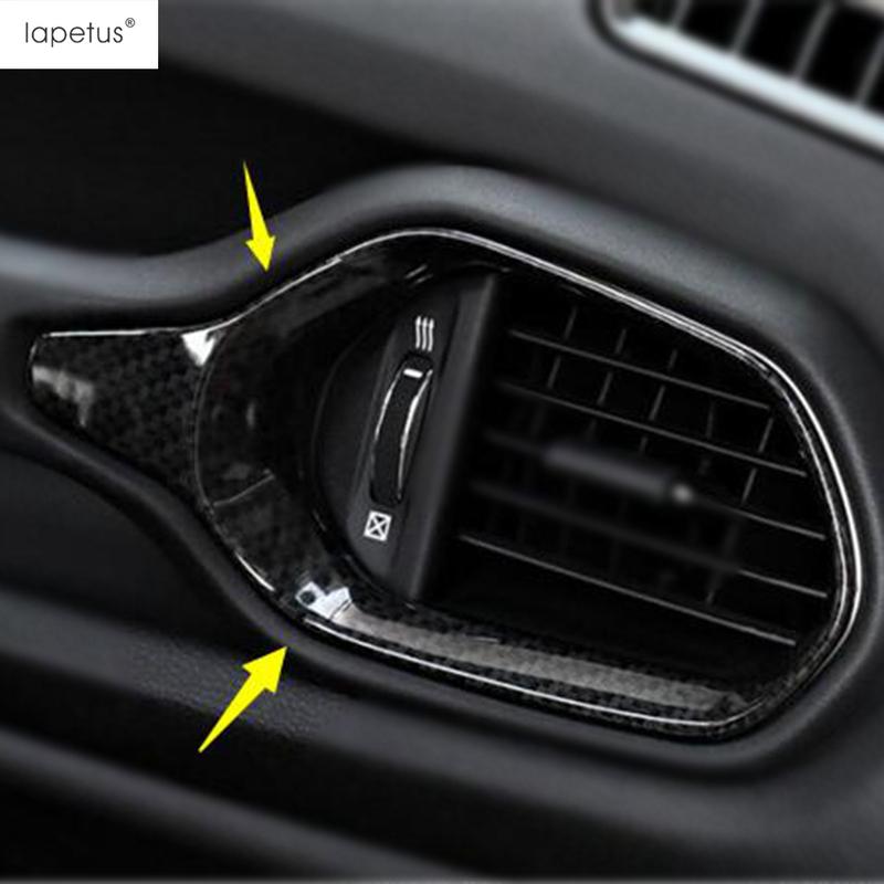 For Jeep Renegade 2015 - Accessories Head Light / Window Lift / Handle Bowl / Central Middle Air AC Vent Cover Trim Interior