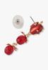 Anna Sui Strawberry Motif Swing Earrings SAMA1489 XR