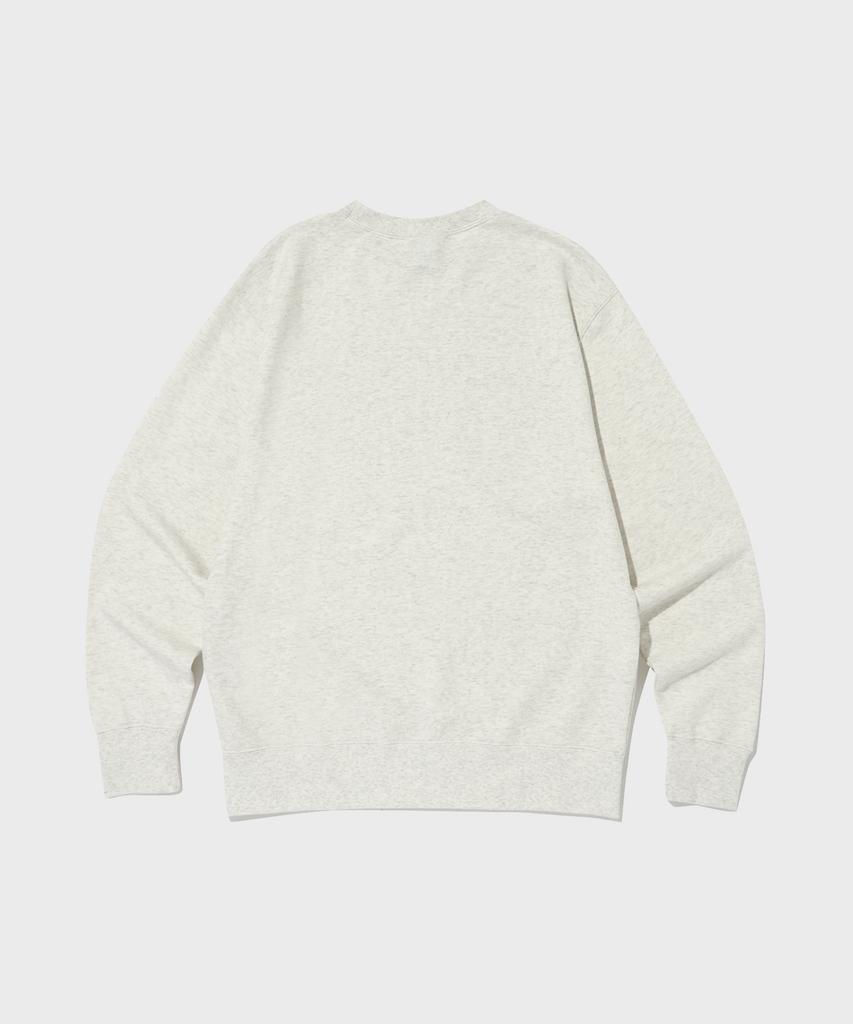 CHAMPION New Jersey Cvc Crewneck Sweatshirt Cream