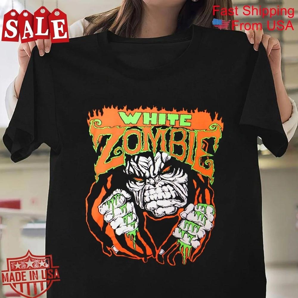 White Zombie Gift For Fans Unisex All Size Shirt 1RT1814 Unisex T-Shirt L