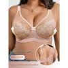 Women S Sexy Lace Embroidered Push Up Bra For Large Bust
