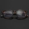 Fashion Round Small Frame Rivet Computer Glasses Classic Tortoiseshell Pattern Men Women Anti Blue Light Ultra Light Vintage Clear Lens Eyewear